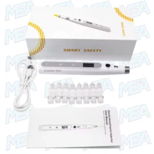 Dental oral anesthesia injector pen with PDL periodontal mode and back suction system