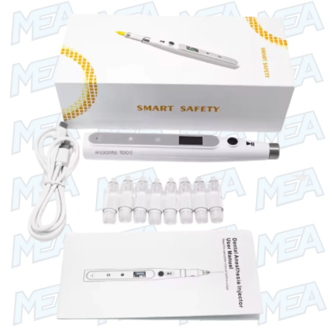 Dental Oral Anesthesia Injector Portable Painless Wireless Local Anesthesia With Operable LCD Display Chargeable & Suction Back (New & Original) 2 Dental oral anesthesia injector pen with PDL periodontal mode and back suction system