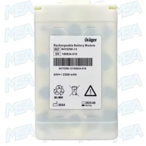 Drager 8415290-11 24V 2500mAh rechargeable battery for Evita V500, V300 and Babylog VN500 ventilators