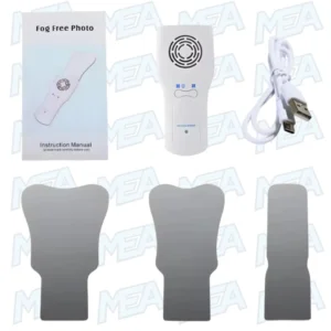 Fog free dental photomirror stainless steel 3 piece mirror set for intraoral dental photography