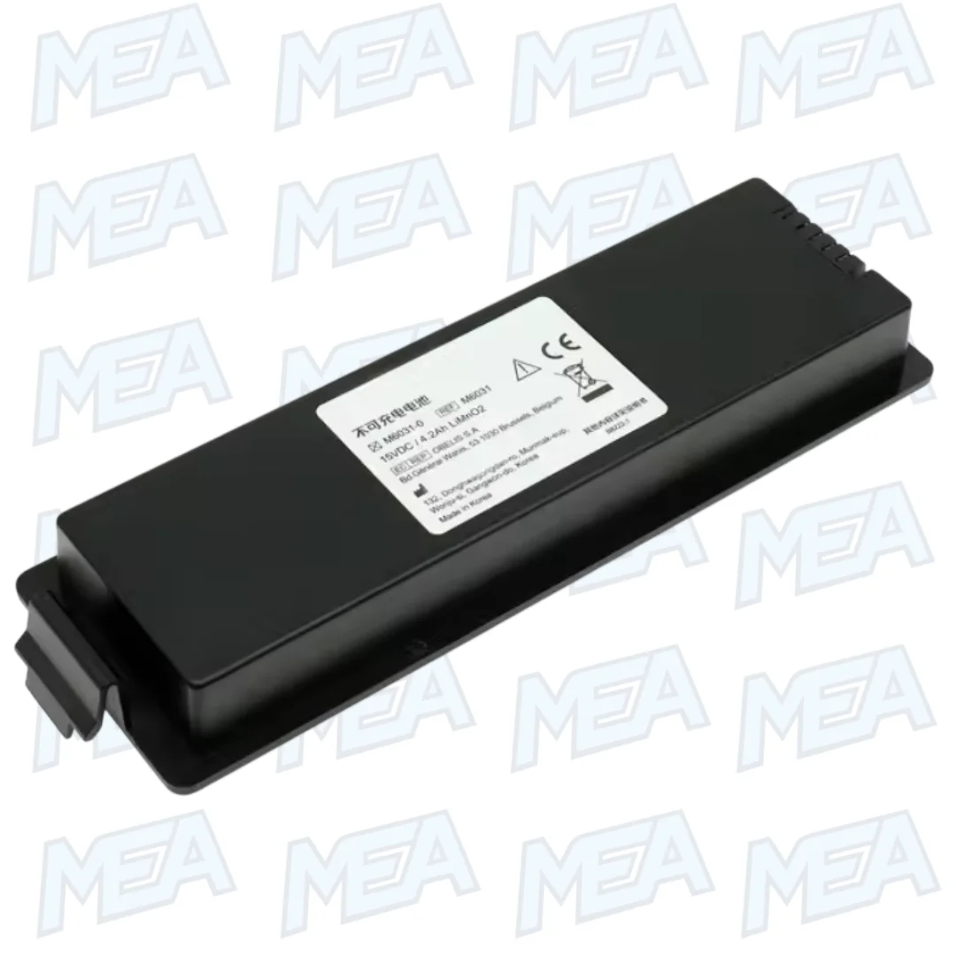 M6060-0 Battery For YUWELL M6031-0 MEDIANA M6031-0 HeartOn A10 MEDIANA A10 1 M6031‑0 AED Battery Replacement for YUWELL HeartOn A10 and MEDIANA A10 15V 4200mAh