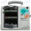 Philips HeartStart MRx Defibrillator front view showing display, controls, and ECG/pacer functions