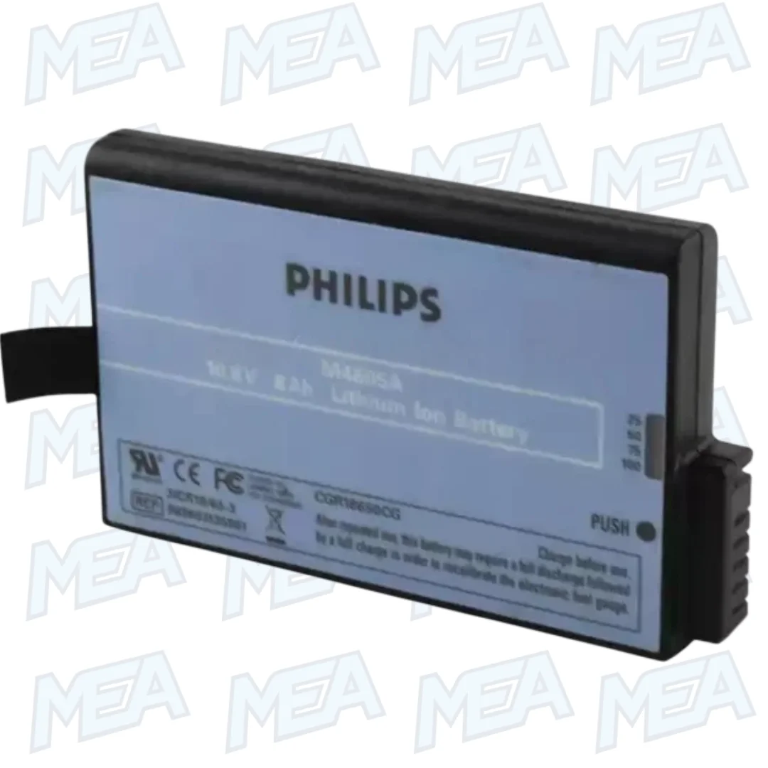 Philips M4605A MP20 MP30 MP40 MP50 MP60 MP70 Monitor Battery 10.8V 6Ah (New & Original) 2 Rechargeable Philips IntelliVue M4605A patient monitor battery 10.8V 6Ah replacement