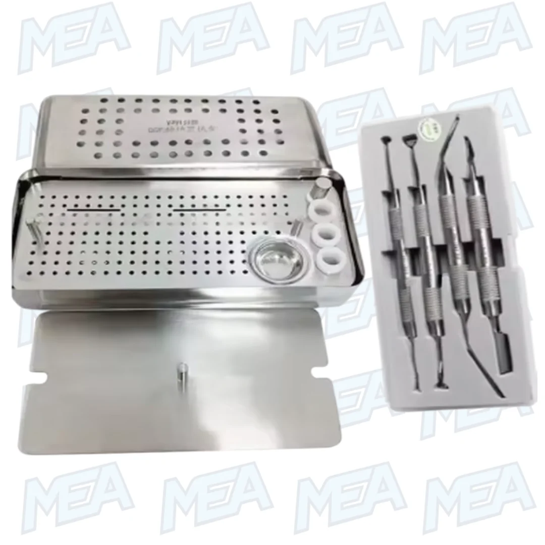 Dental PRF& CGF Box Implant Plate Rich Fibrin Box Implant Surgical Bone Membrane Kit Dentistry Lab Surgery Instrument (New & Original) 3 PRF/CGF Membrane Preparation Box with Filler Dental Implant and Bone Graft Surgical Kit