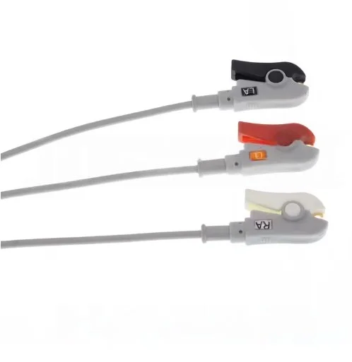 ECG EKG 3/5 Leads Electrode Leadwire For Siemens/Mindray Cable ,AHA OR IEC,Snap/Clip/VET Alligator Clip 13 ECG EKG 3/5 Leads Electrode Leadwire For Siemens/Mindray Cable ,AHA OR IEC,Snap/Clip/VET Alligator Clip - Image 13