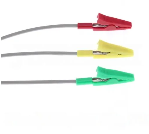 ECG EKG 3/5 Leads Electrode Leadwire For Siemens/Mindray Cable ,AHA OR IEC,Snap/Clip/VET Alligator Clip 9 ECG EKG 3/5 Leads Electrode Leadwire For Siemens/Mindray Cable ,AHA OR IEC,Snap/Clip/VET Alligator Clip - Image 9