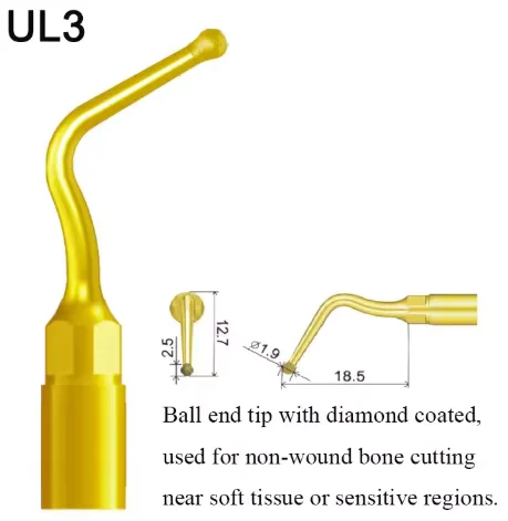 VV Dental Piezo Surgery Tips Bone Cutting Sinus lifting Implant Perio Scaling Tips For Mectron/Woodpecker Dentistry Tools 17 VV Dental Piezo Surgery Tips Bone Cutting Sinus lifting Implant Perio Scaling Tips For Mectron/Woodpecker Dentistry Tools - Image 17