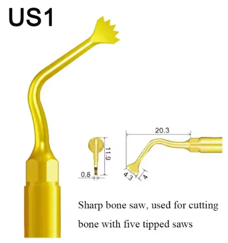 VV Dental Piezo Surgery Tips Bone Cutting Sinus lifting Implant Perio Scaling Tips For Mectron/Woodpecker Dentistry Tools 9 VV Dental Piezo Surgery Tips Bone Cutting Sinus lifting Implant Perio Scaling Tips For Mectron/Woodpecker Dentistry Tools - Image 9