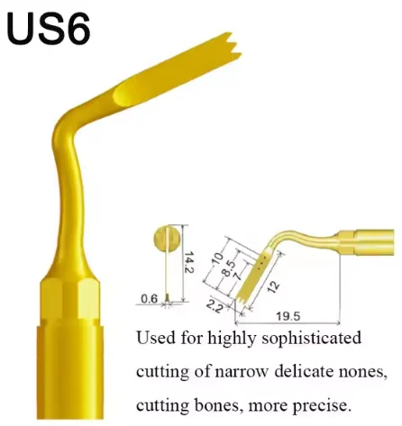 VV Dental Piezo Surgery Tips Bone Cutting Sinus lifting Implant Perio Scaling Tips For Mectron/Woodpecker Dentistry Tools 8 VV Dental Piezo Surgery Tips Bone Cutting Sinus lifting Implant Perio Scaling Tips For Mectron/Woodpecker Dentistry Tools - Image 8
