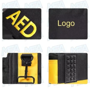 Portable AED Carry Bag Backpack for Emergency Rescue and Medical Instrument Storage