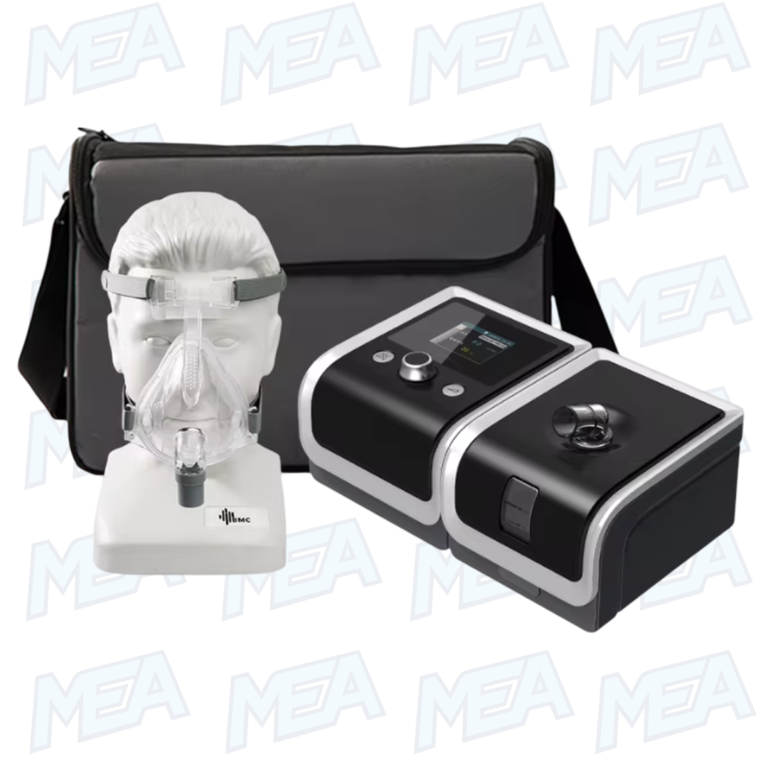 BMC Auto CPAP GII E-20AJ With Humidifier And Mask 2.4inch Screen Apnea Sleep Device Improved Sleep Quality Treat Snoring 1 BMC Auto CPAP GII E-20AJ sleep apnea machine with heated humidifier and 2.4 inch color display