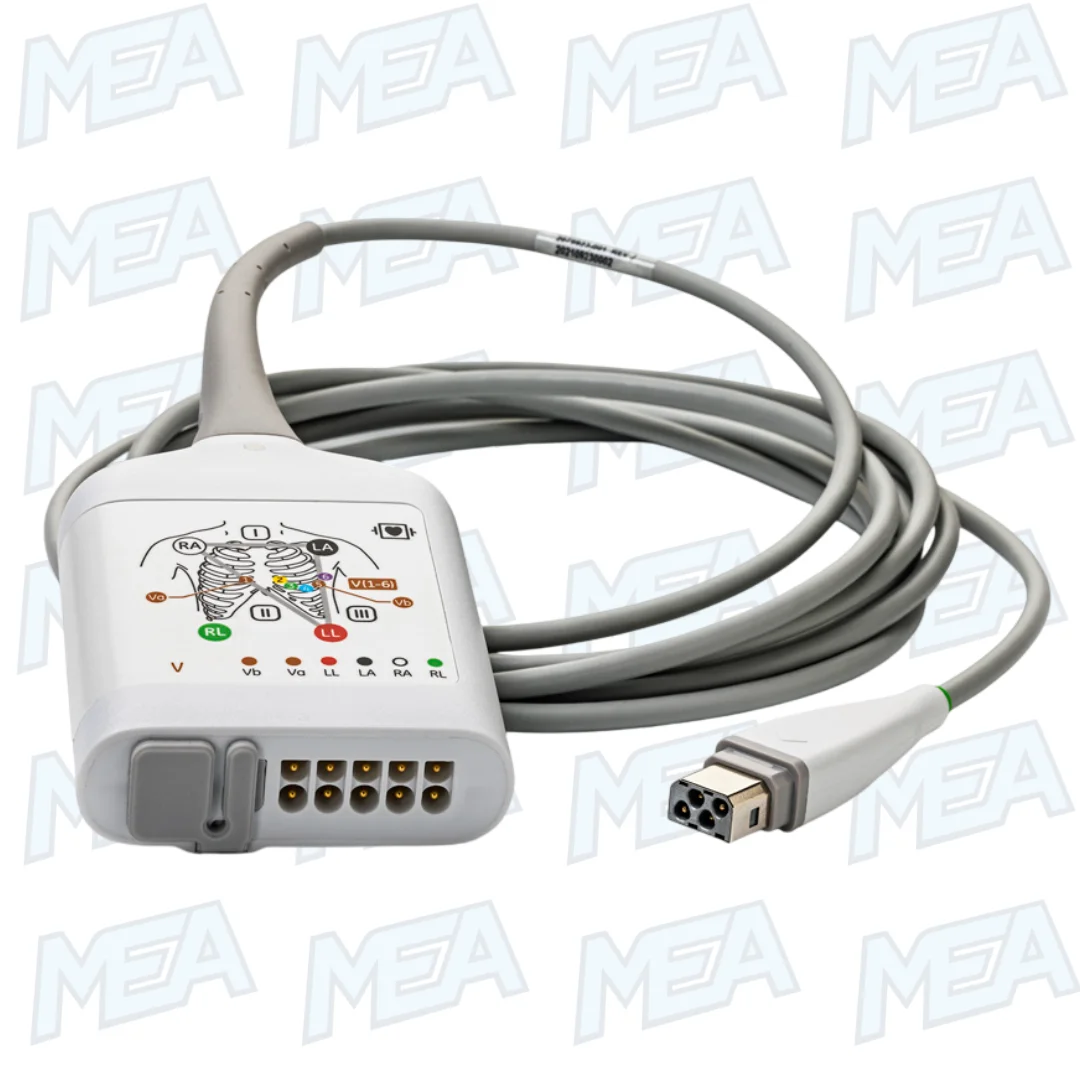 CARESCAPE ECG Parameter Cable, 3.6M AHA 1 CARESCAPE ECG Parameter Cable 3.6M AHA for CARESCAPE ONE, B450, B650 Monitors