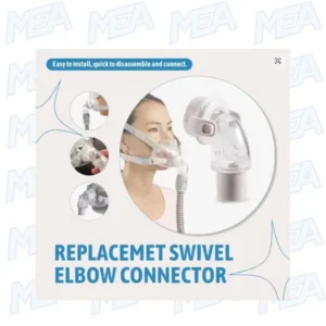 Home 36 CPAP Full Face Mask Swivel Elbow Connector Replacement for AirFit F20 F30 Series