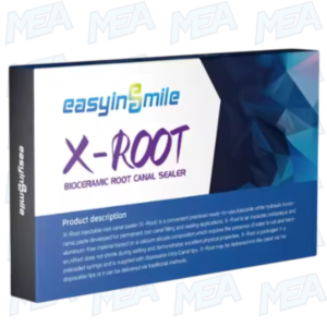 Dental X-ROOT Root Canal Bioceramic Sealer 1 Pack with EASYINSMILE Endo Rotary NiTi Gold Files