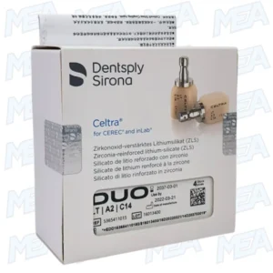 Celtra Duo ZLS C14 Blocks Dental Shades LT and HT for Zirconia Reinforced Lithium Silicate Restorations