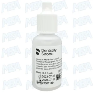 Dentsply Sirona dental porcelain opaque modifier liquid 15ml bottle
