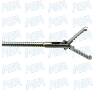 Veterinary foreign body forceps for flexible endoscope