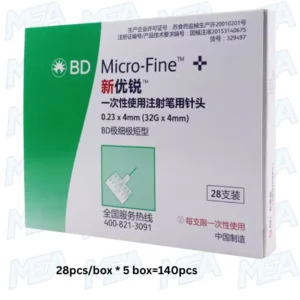 insulin injector diabetes pen needles 140 pcs pack