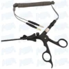 Laparoscopic Bipolar Forceps 5mm with Maryland Double Action Jaw and Bipolar Cable for Surgery