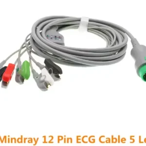 Mindray 5 Leads Grabber AHA ECG Cable for BeneView T5 T6 T8 Patient Monitors