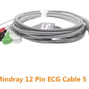 Mindray 5 Leads Snap AHA ECG Cable for BeneView T5 T6 T8 Patient Monitors