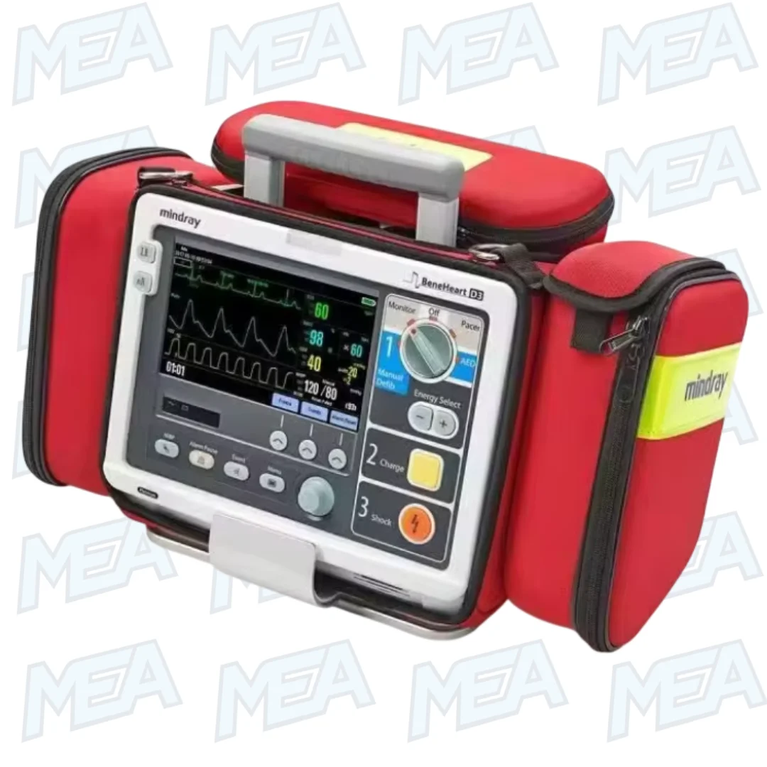 115-018610-00 Mindray Carrying Case For Beneheart D3 (New & Original) 1 Mindray BeneHeart D3 Carrying Case Original Protective Bag 115-018610-00