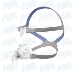 resmed mirage fx nasal mask with frame headband adapter and nose pad for cpap therapy