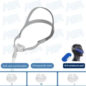 sleep apnea cpap nasal pillows mask with 22mm pipe and 45cm hose