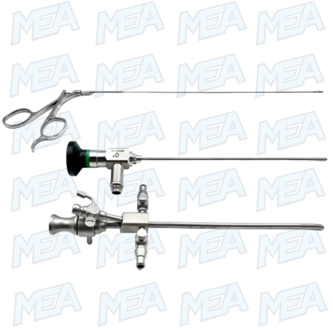 Medical Surgical Veterinarian Rigid Endoscope Φ2.7mmx175mm 0° 30° With Sheath Forceps Pets Animal Hospital Endoscopy 2 Veterinary rigid endoscope 2.7x175mm 0 degree for medical and surgical animal endoscopy