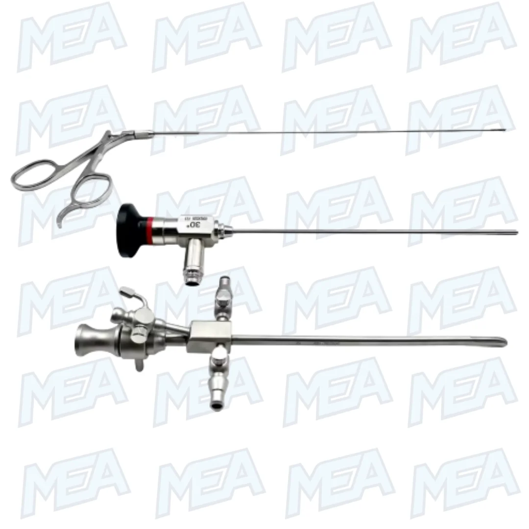 Medical Surgical Veterinarian Rigid Endoscope Φ2.7mmx175mm 0° 30° With Sheath Forceps Pets Animal Hospital Endoscopy 3 Veterinary rigid endoscope 2.7x175mm 30 degree for pet and animal surgical endoscopy