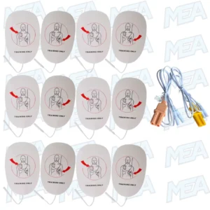 Home 44 XFT AED Trainer Adult Pads with cable for XFT 120 and XFT 120C+ AED trainer
