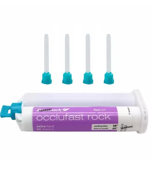 Dental Bite Registration Impression Material Mixing Tip Silicone Rubber Mixing Head Dentistry Silicone Occlusal Recording 3 Dental Bite Registration Impression Material Mixing Tip Silicone Rubber Mixing Head Dentistry Silicone Occlusal Recording - Image 3