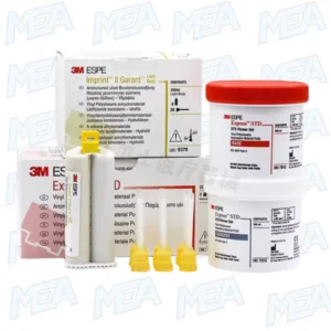 3M Express VPS STD Impression Material Putty 7312 with Imprint II Garant 9378 Light Body Dental Impression System