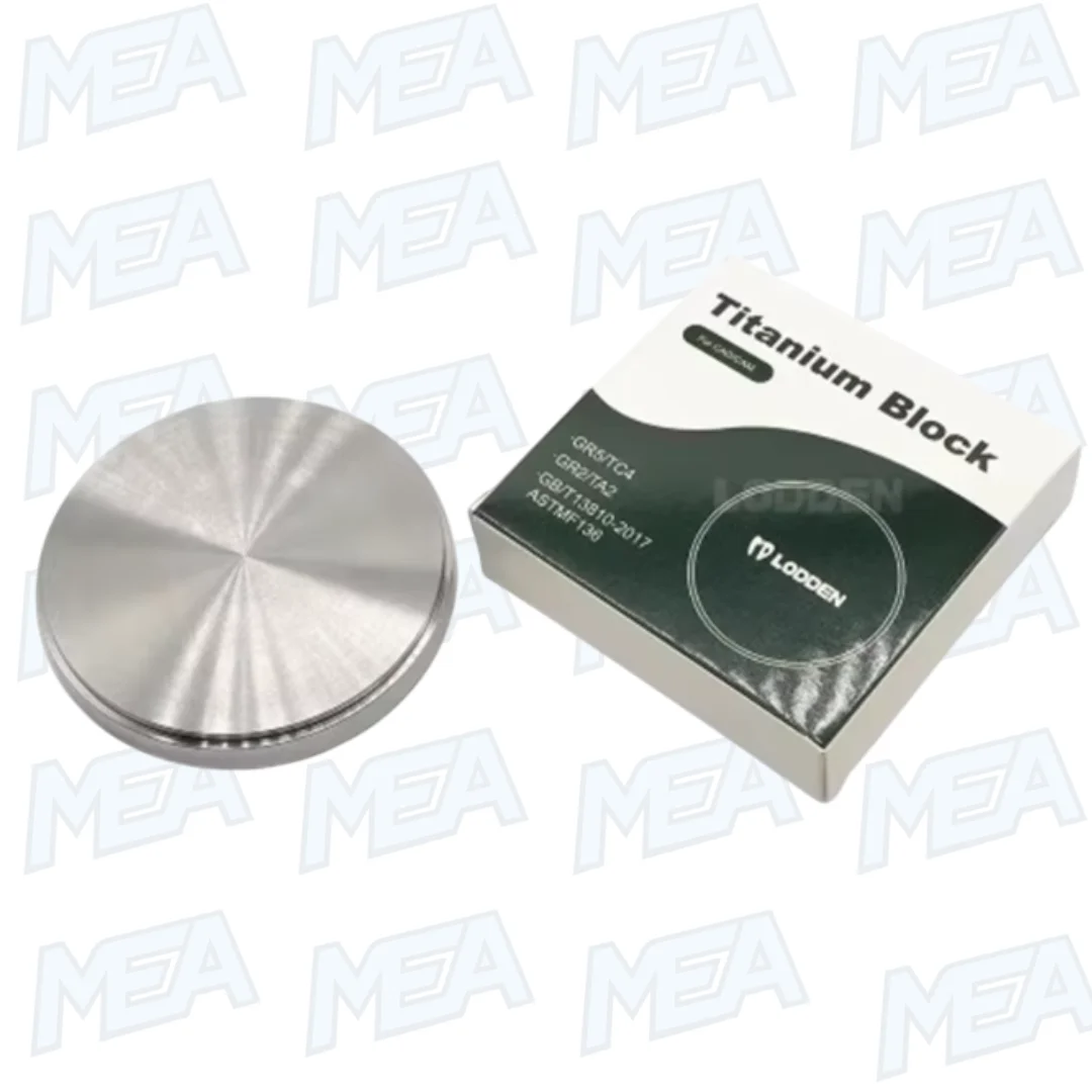 GR2/5 Dental Titanium Discs Titanium Alloy Disk 98mm CAD CAM Restoration Materials For Implant Abutments Frameworks Dental Lab 1 98mm dental titanium disc GR2 GR5 for CAD CAM milling implant abutments and frameworks