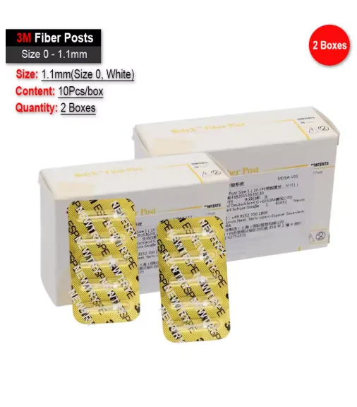 2 Boxes Of Dental RelyX Fiber Posts For Root Canal Treatment, FiberGlass Drills, High-Strength Dental Restorative Materials For Orthodontic Fillings 3 2 Boxes Of Dental RelyX Fiber Posts For Root Canal Treatment, FiberGlass Drills, High-Strength Dental Restorative Materials For Orthodontic Fillings - Image 3