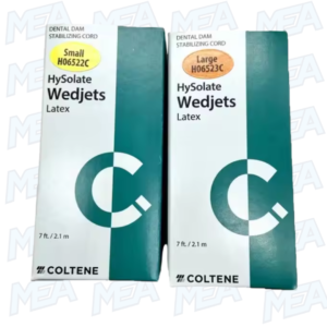 COLTENE Wedjets HySolate Latex Dental Dam Stabilizing Cord 7 ft Continuous Length for dental isolation