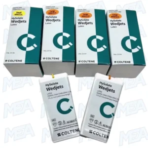 Coltène Wedjets Dental Dam Stabilizing Cord Small Fine Line Latex Retention Wedge for Dental Isolation