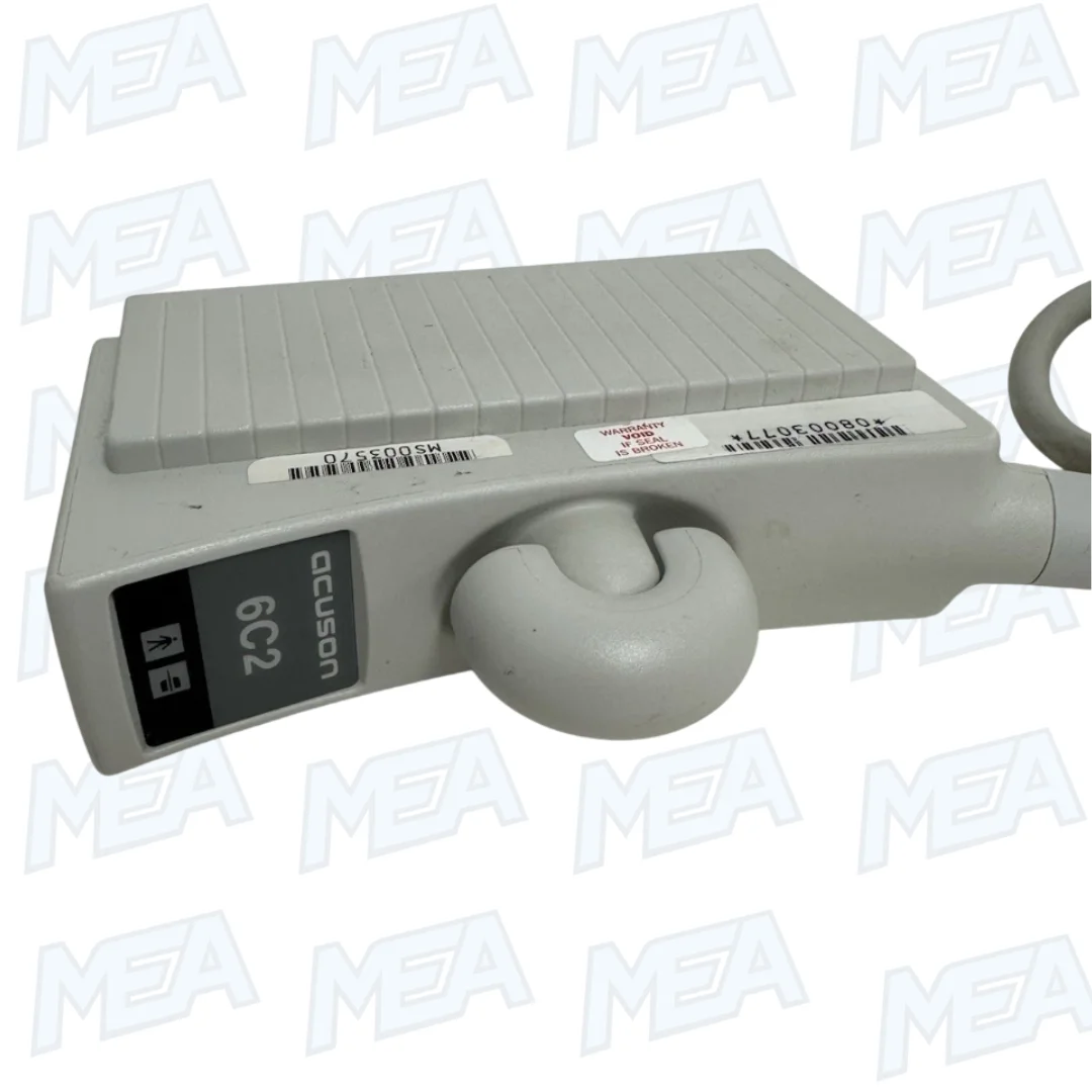 Siemens Acuson 6C2 Model 08248186 Convex Array Ultrasound Transducer Probe 3 Convex array ultrasound probe Siemens Acuson 6C2 medical imaging transducer