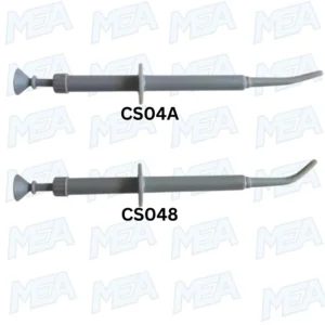 Dental amalgam carrier 20 and 45 degree angled restorative filling instrument for precise dental amalgam placement