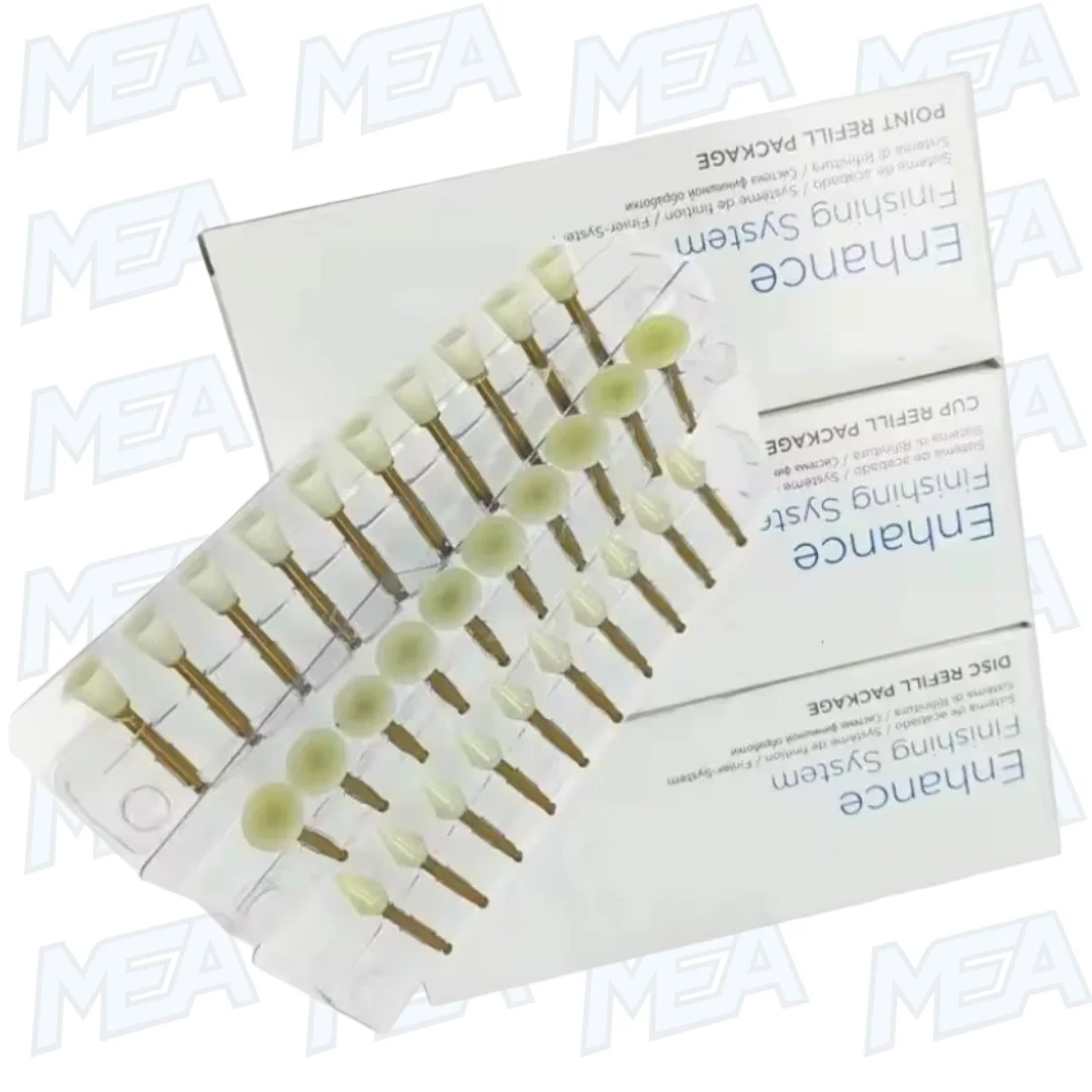 30Pcs/Box Dental Enhance Finishing Kit Composite Resin Polishing Discs, Polishing Cups & Points (Dentistry Use) 2 Dental composite finishing and polishing kit with discs, cups and points for restoration polishing