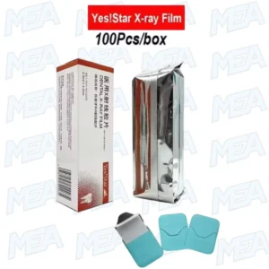 Dental diagnostic X-ray film pack for clinic imaging systems