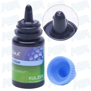 Dental Gluma desensitizer solution applied for tooth sensitivity relief before restoration