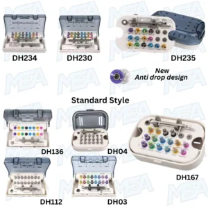 8 Types Dental Implant Torque Wrench Ratchet Screwdriver Stainless Steel Dentistry Restoration Tools for Precise Implant Surgery