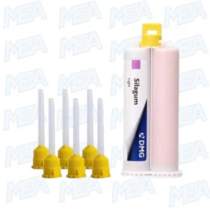 Heavy body dental silicone putty with light-body wash impression material kit for dentists and dental labs