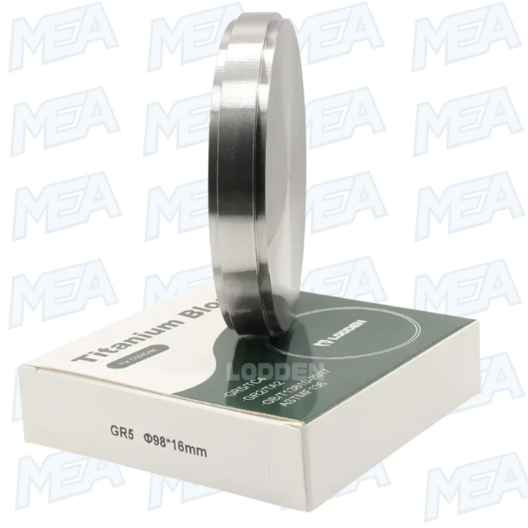 GR2/5 Dental Titanium Discs Titanium Alloy Disk 98mm CAD CAM Restoration Materials For Implant Abutments Frameworks Dental Lab 2 Dental lab 98mm titanium alloy CAD CAM disc for implant restoration milling