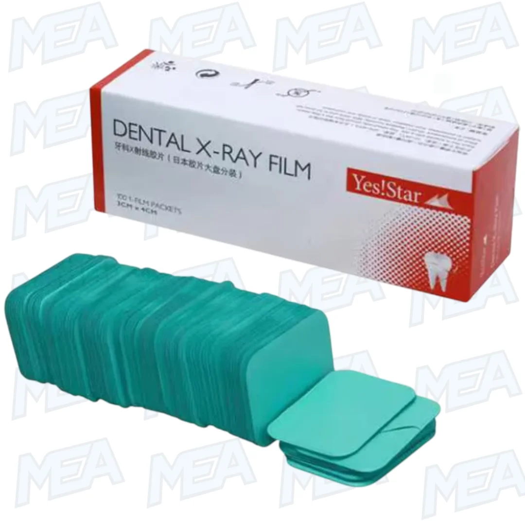 Dental X-ray Film Dentistry Digital Cameras Intraoral Imaging System HD Image Films Radiovisiograph Dental Materials 100Pcs/box 1 Dental X-ray film 100pcs box for intraoral radiography imaging