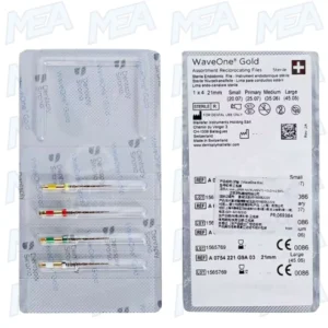 Dentsply WaveOne Gold Rotary Files 4Pcs 25mm Endodontic Root Canal NiTi Heat Treated Instruments