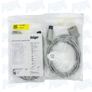 Original Draeger 3-lead ECG trunk cable 2606495 for Vista 120 patient monitoring system