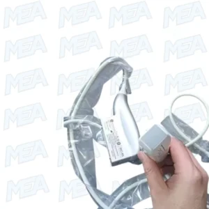 GE 3SC-RS phased array ultrasound transducer probe gray cable medical imaging device