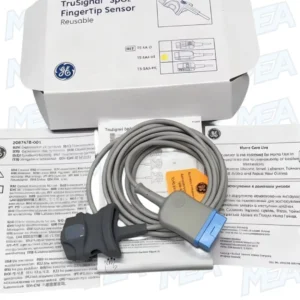GE TS-SA4-GE SpO2 Sensor adult fingertip probe for patient monitoring